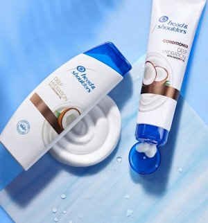 Head & Shoulders шампунь Глубокое Увлажнение против перхоти с кокосовым маслом, 400 мл