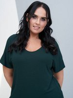 Футболка из вискозы FU00103GRN45