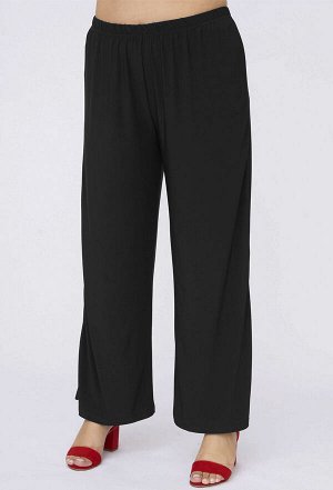 Брюки из холодного трикотажа ZBB02007BLK01