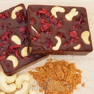 ШОКОЛАД ГОРЬКИЙ "КЛЮКВА И КЕШЬЮ"