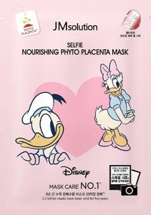Тканевая маска с фитоплацентой Selfie Nourishing Phyto placenta Mask Disney