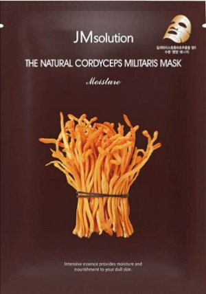 JMsolution The Natural Cordyceps Militaris Mask Moisture Увлажняющая антиоксидантная маска с кордицепсом