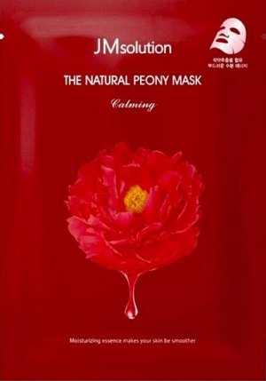 Успокаивающая тканевая маска с экстрактом пиона JMsolution The Natural Peony Mask Calming