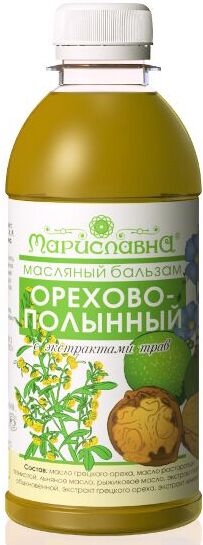 Масляный бальзам «Орехово-полынный» (против паразитов)