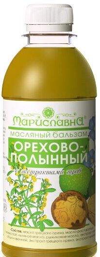 Масляный бальзам «Орехово-полынный» (против паразитов)