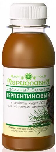Масляный бальзам «Терпентиновый с живицей 30%»