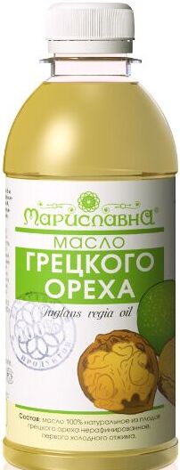 Грецкого ореха масло 100% натуральное, нерафинированное, пищевое