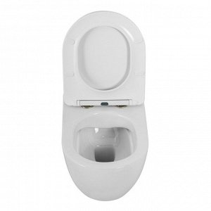 Унитаз подвесной CEZARES COMFORT, безоб.,soft close,(CRZ-191-TH+CRZ-2316-SC)