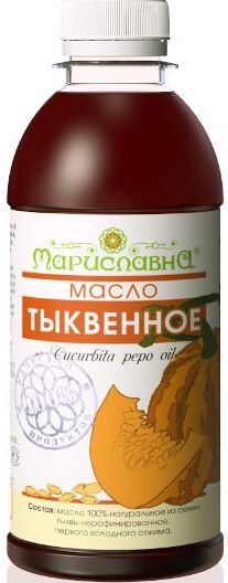 Тыквенное масло 100% натуральное, нерафинированное, пищевое