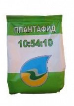 ПЛАНТАФИД 10-54-10 NPK + микроэлементы, формула для стимуляции цветения и завязи плодов, минеральное удобрение листовой подкормки, водорастворимый кристал. порошок