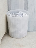 Корзина для бумаг 5,0л БЕЛЫЙ