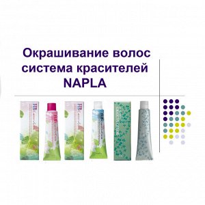 Напла Стойкая краска для окрашивания волос 80 гр Napla Caretect Color Fashion (CCF) Shade