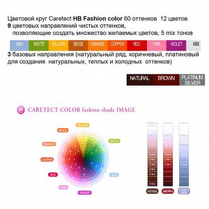 Напла Стойкая краска для окрашивания волос 80 гр Napla Caretect Color Fashion (CCF) Shade