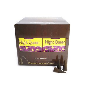 Благовония конусы Sarathi Cones Night Queen ночная королева уп-12шт