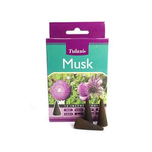 Благовония конусы Sarathi Cones Musk муск уп-12шт