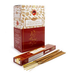 Сандаловый дом Благовония Ppure 15гр Dragon Blood аромапалочки Кровь Дракона уп-12 шт