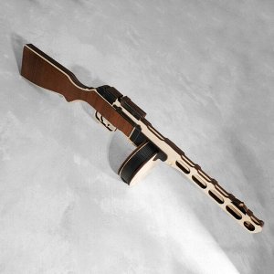 Сувенир деревянный "Пистолет-пулемет Шпагина ППШ-41"