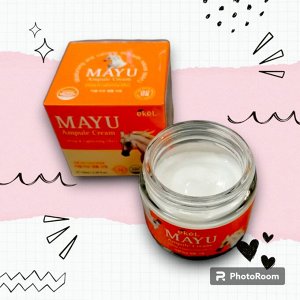 [EKEL] Ампульный крем с лошадиным жиром, Mayu Ampule Cream, 70 мл.