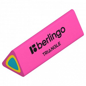 Ластик Berlingo ""Triangle"", треугольный, термопластичная резина, 44*15*15мм