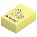 Ластик Berlingo &quot;&quot;Animals&quot;&quot;, прямоугольный, термопластичная резина, 28*18*10мм