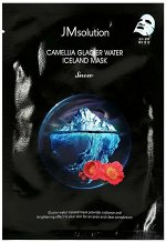JMsolution Camellia Glacier Water Iceland Mask Snow Тонизирующая тканевая маска с экстрактом камелии