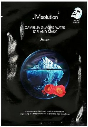 Тонизирующая тканевая маска с экстрактом камелии Camellia Glacier Water Iceland Mask Snow