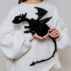 Игрушка из меховых палочек «Великолепный дракон»