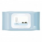 ROUND LAB/ Очищающие салфетки для лица с нейтральным pH 4.5 — 6.0, пропитанные мицеллярной водой Dokdo Cleansing Tissue 1 упак (30 шт)