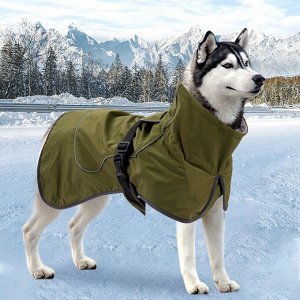 Зимняя куртка для собак, теплый жилет