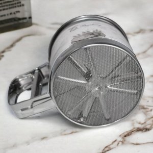 Кружка сито для муки 16*10см, нержавеющая сталь, BZ2-CNCJ-0017