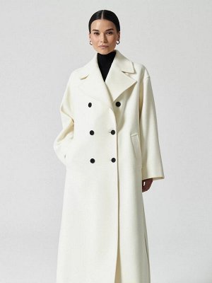 Удлиненное пальто из вирджинской шерсти