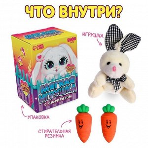 Мягкая игрушка с сюрпризом «Заяц»