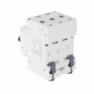 Автоматический выключатель SE City9 Set, B, 6 А, 3P, 4.5 kA, 400 В