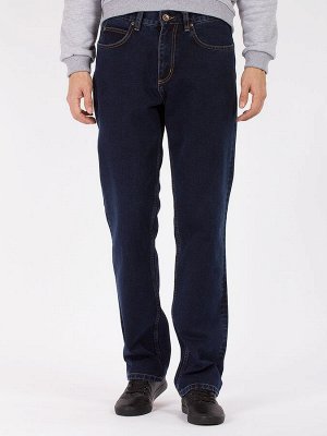 Джинсы Мужские классические джинсы из плотного хлопка 14,5 унций.
Без потёртостей.Прямой покрой,высокая посадка.
Рост:
                									 34
Цвет:&nbsp;
					
						
								темно-синий						
	