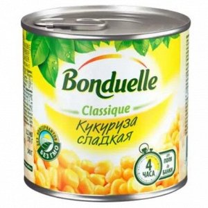 Bonduelle кукуруза ж/б  212 мл