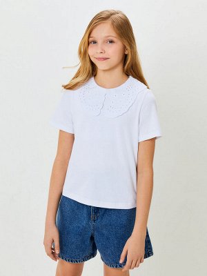 Блузка детская для девочек Sardine белый