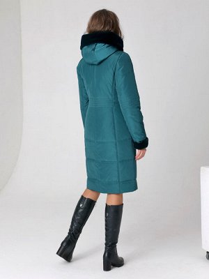 Пальто Зимнее пальто полуприлегающего силуэта средней длины подходит для девушек и женщин разной возрастной категории. Застежка - на двухзамковую тесьму молнию с внутренней ветрозащитной планкой. Отво