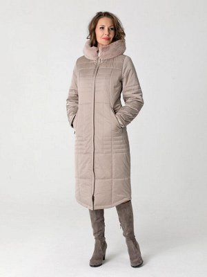 Пальто Элегантное зимнее пальто полуприлегающего силуэта с  втачными рукавами и застежкой на двухзамковую молнию. Модель такого пальто подходит для девушек и женщин разной возрастной категории. Декора