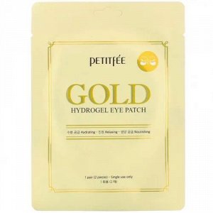 PETITFEE Гидрогелевые патчи для кожи вокруг глаз с золотом Gold Hydrogel Eye Patch