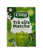 Пудровый чай  матча латте (3 в 1) т.м. COZY  10 стиков*17гр