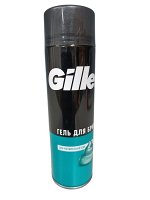 Gillette гель для бритья регулярный для чувствительной кожи, 200мл