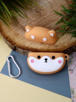 Чехол для AirPods Pro "Corgi head"