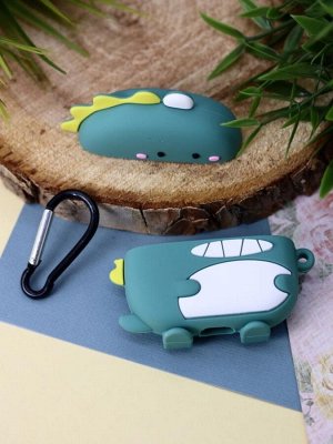 Чехол для AirPods Pro "Cute dinosaur", green