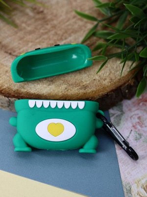 Чехол для AirPods 3 "Cute dinosaur", green