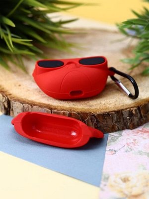 Чехол для AirPods 3 "Cool dog", red