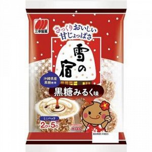 Закуска-Снэк Sanko Seika рисовый со вкусом молока и коричневого сахара 104 гр