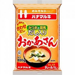 Паста мисо Marukome Kabushiki Ханамаруки даси 800гр