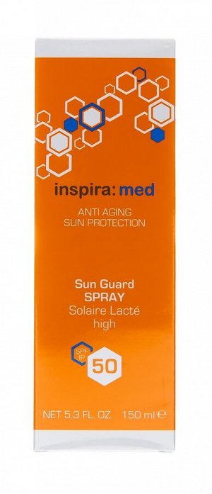Инспира Косметикс Солнцезащитный лосьон-спрей SPF 50 Sun Guard Spray, 150 мл (Inspira Cosmetics, Inspira Med)