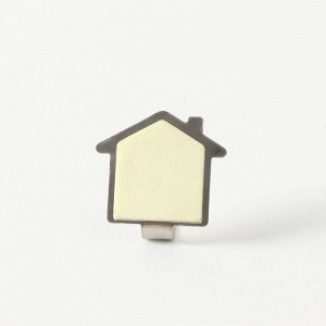 Крючки самоклеящиеся SAVANNA «Дом», 6 шт., металл, 2.8x2.5x1.5 см, хромированные