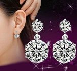 Серьги из стерлингового серебра